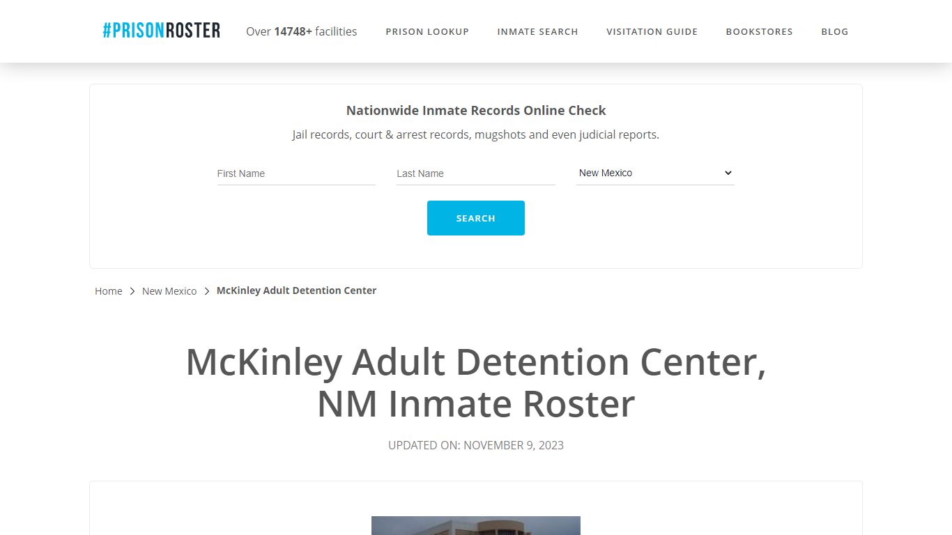 McKinley Adult Detention Center, NM Inmate Roster - Prisonroster